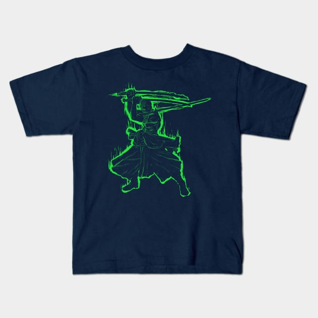 Santoryu Kids T-Shirt by LivMat